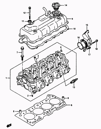 Vitara/Sidekick SE416 SE416 (E03,E33:MY 1989)