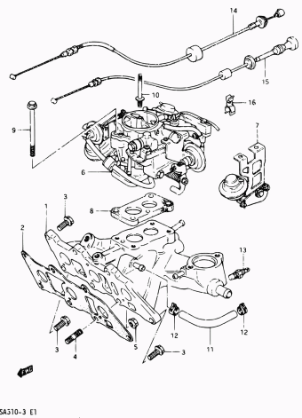 Forsa/Sprint/Swift (SA) SA310 SA310-3 (E01)
