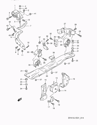 Baleno/Esteem SY416 SY416-2
