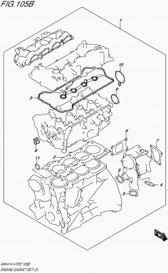 SX4/S-Cross AKK414 AKK414-4 (E02,E22)