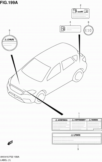 SX4/S-Cross AKK310 AKK310 (E02,E22)