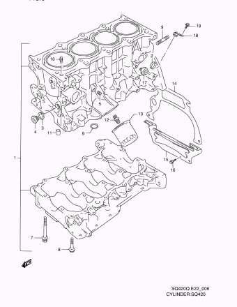 Grand Vitara SQ420 SQ420Q (MY:99-00,CAMI)