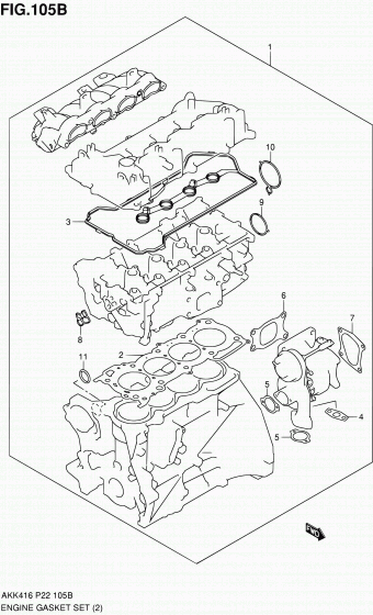 SX4/S-Cross AKK414 AKK414 (E02,E22)
