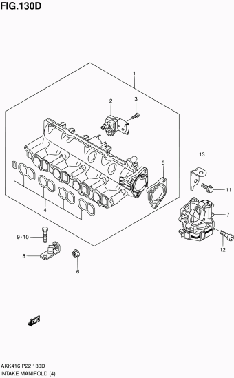 SX4/S-Cross AKK416D AKK416D (E02,E22)