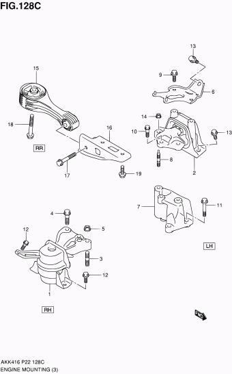 SX4/S-Cross AKK414 AKK414 (E02,E22)