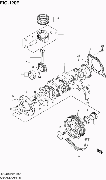 SX4/S-Cross AKK416 AKK416 (E02,E22)