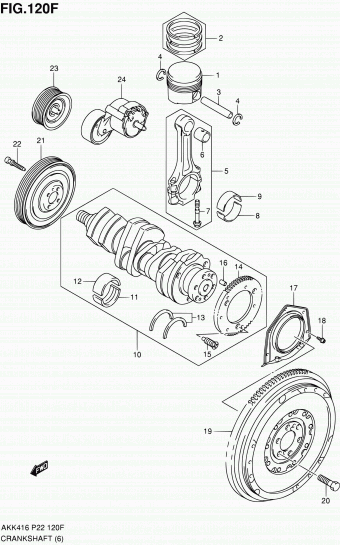SX4/S-Cross AKK416D AKK416D (E02,E22)