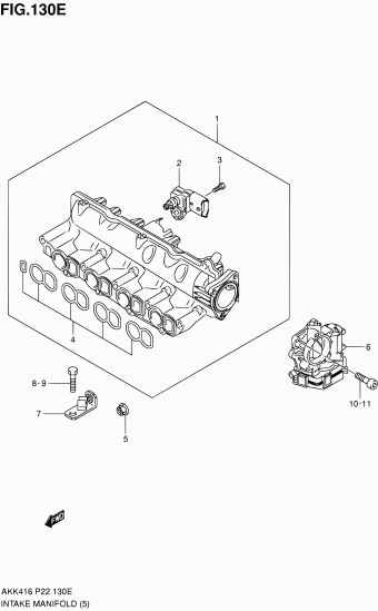 SX4/S-Cross AKK416D AKK416D (E02,E22)
