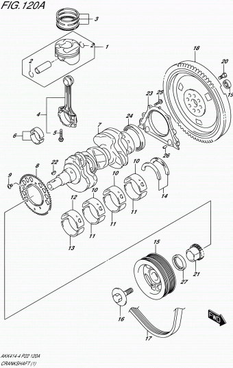 SX4/S-Cross AKK310-4 AKK310-4 (E02,E22)