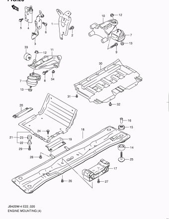 Grand Vitara JB419 JB419WD-4