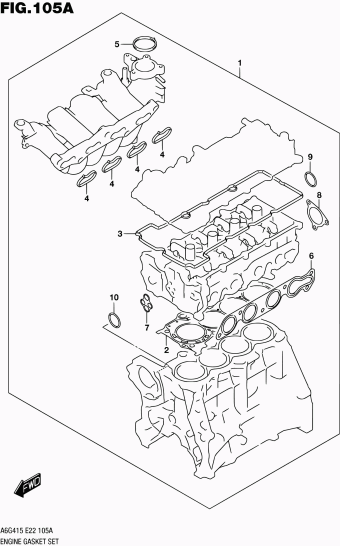 Jimny A6G415 A6G415 (E02,E22,E54)