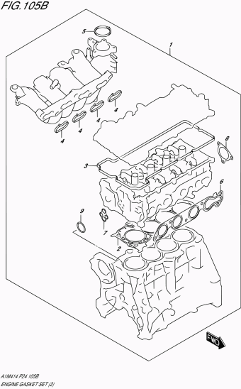 Baleno/Esteem A1M414 A1M414 (E06,E24,E32)