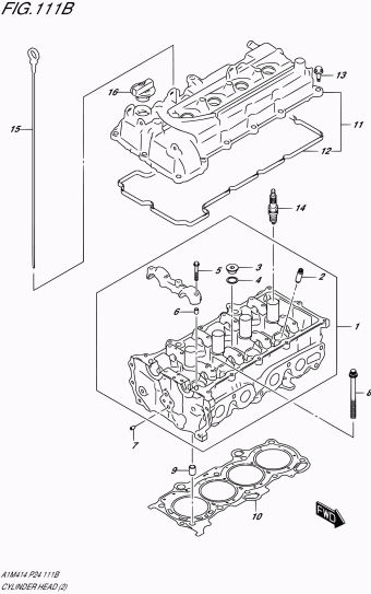 Baleno/Esteem A1M414 A1M414 (E06,E24,E32)