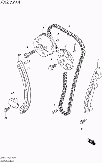 Baleno/Esteem A1M310 A1M310 (E06,E24,E32,E43)