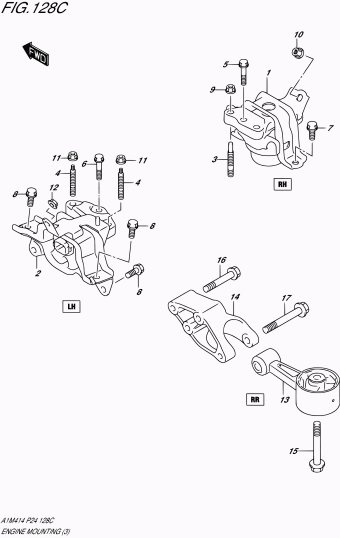 Baleno/Esteem A1M414 A1M414 (E06,E24,E32)