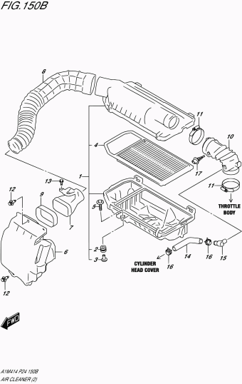 Baleno/Esteem A1M414 A1M414 (E06,E24,E32)