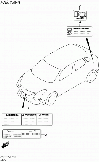 Baleno/Esteem A1M414 A1M414 (E06,E24,E32)