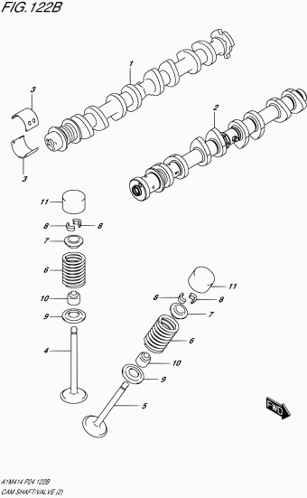 Baleno/Esteem A1M414 A1M414 (E06,E24,E32)