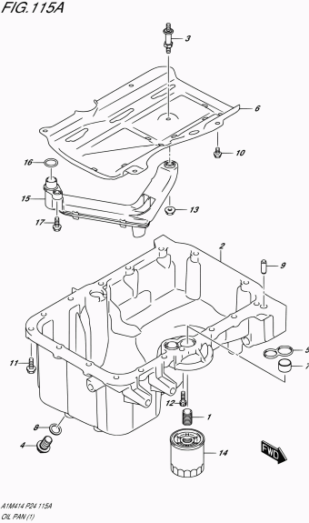 Baleno/Esteem A1M310 A1M310 (E06,E24,E32,E43)