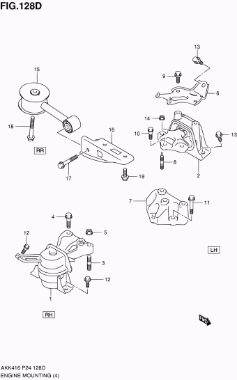 SX4/S-Cross AKK414 AKK414-2 (E24,E90,E38,E54)