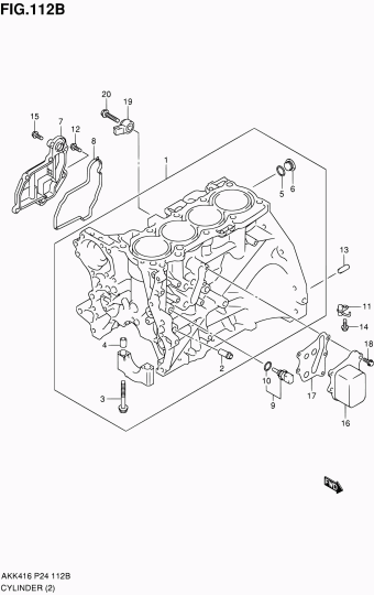 SX4/S-Cross AKK414 AKK414-2 (E24,E90,E38,E54)