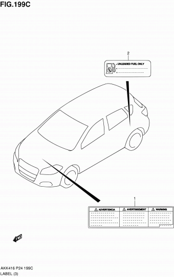 SX4/S-Cross AKK416 AKK416 (E05,E06,E24,E90)