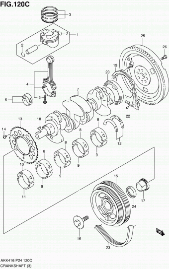 SX4/S-Cross AKK414 AKK414-2 (E24,E90,E38,E54)
