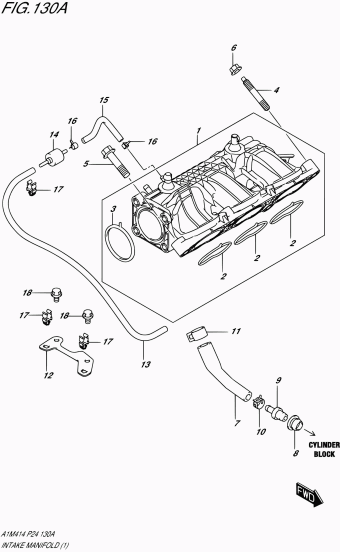 Baleno/Esteem A1M310 A1M310 (E06,E24,E32,E43)