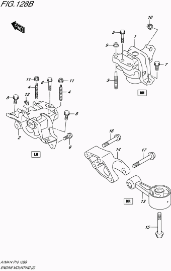 Baleno/Esteem A1M414 A1M414 (E48,E85,E96)