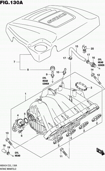 Kizashi A6B424 A6B424 (E03,E33:MY 2011)