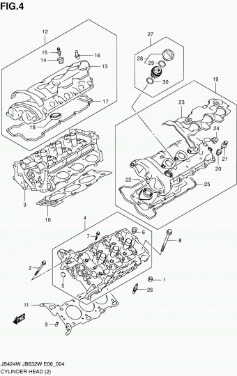 Grand Vitara JB632 JB632W-4 (E06)