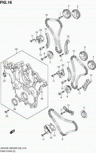 Grand Vitara JB632 JB632W-4 (E06)