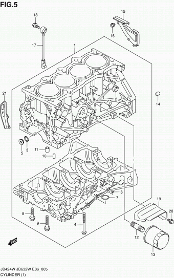 Grand Vitara JB424 JB424W-4 (E06)