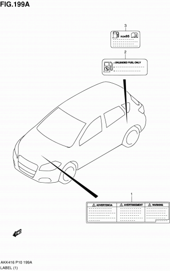 SX4/S-Cross AKK416 AKK416 (E10,E96,E48,E71,E85)