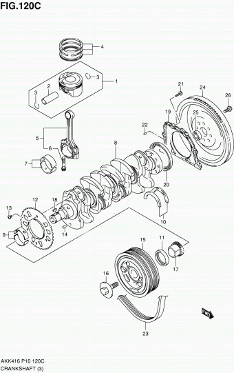SX4/S-Cross AKK416 AKK416 (E10,E96,E48,E71,E85)