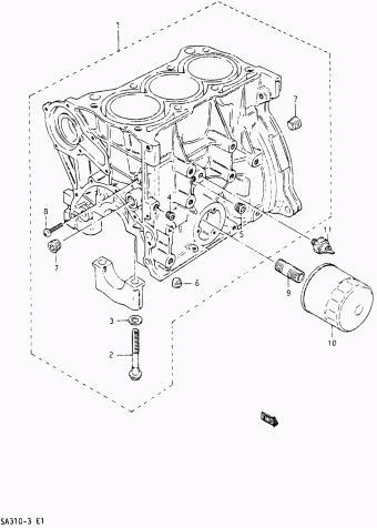 Forsa/Sprint/Swift (SA) SA310 SA310-3 (E01)