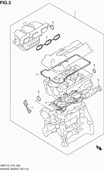 Alto - A-Star/Celerio/800/Fronte/Cultus AMF310 AMF310-2 (E43)