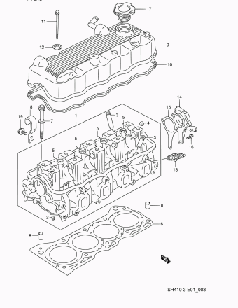 Alto - A-Star/Celerio/800/Fronte/Cultus SH410 SH410-3 (Maruti)
