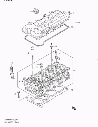 Kizashi A6B424 A6B424 (E50)