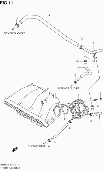 Kizashi A6B424 A6B424 (E74)