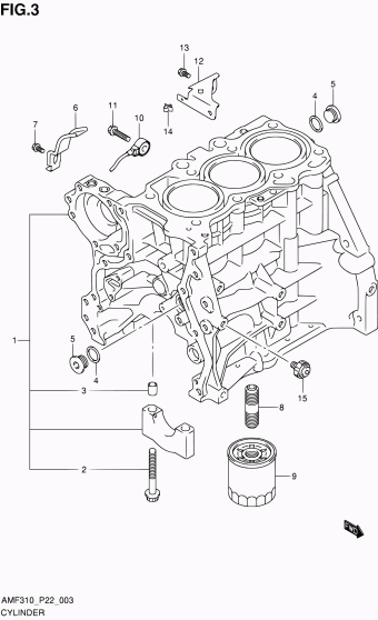 Alto - A-Star/Celerio/800/Fronte/Cultus AMF310 AMF310 (E02,E22)