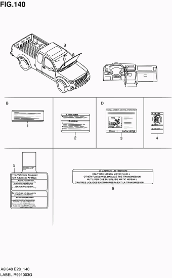 Equator A6I640 A6I640 (E28:MY 2012)