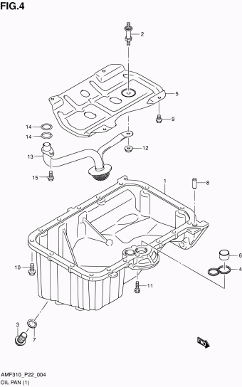 Alto - A-Star/Celerio/800/Fronte/Cultus AMF310 AMF310 (E02,E22)
