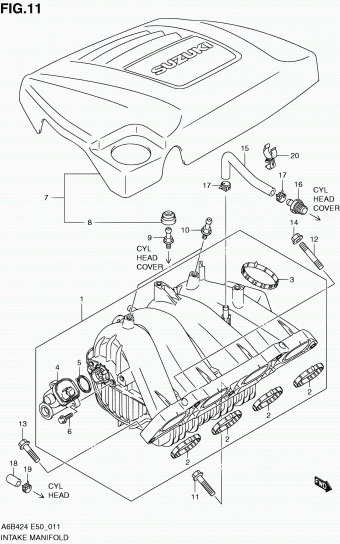 Kizashi A6B424 A6B424 (E50)