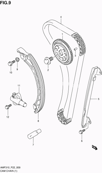 Alto - A-Star/Celerio/800/Fronte/Cultus AMF310 AMF310 (E02,E22)