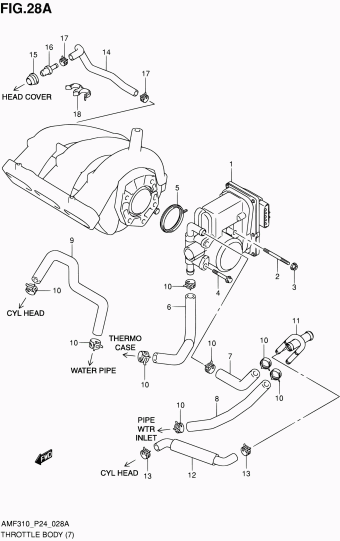 Alto - A-Star/Celerio/800/Fronte/Cultus AMF310 AMF310-3 (E38)
