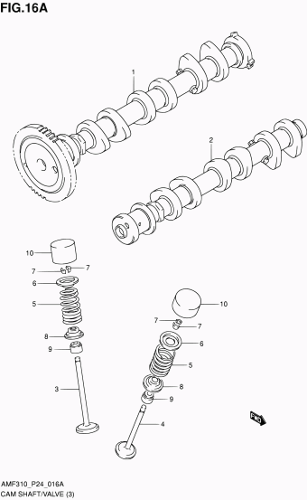 Alto - A-Star/Celerio/800/Fronte/Cultus AMF310 AMF310-3 (E38)
