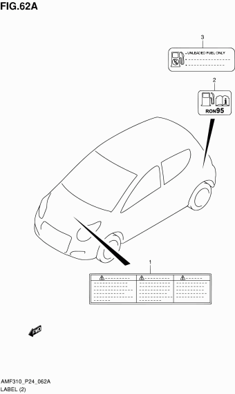 Alto - A-Star/Celerio/800/Fronte/Cultus AMF310 AMF310-3 (E38)