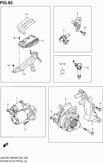 Grand Vitara JB632 JB632W-4 (E06)