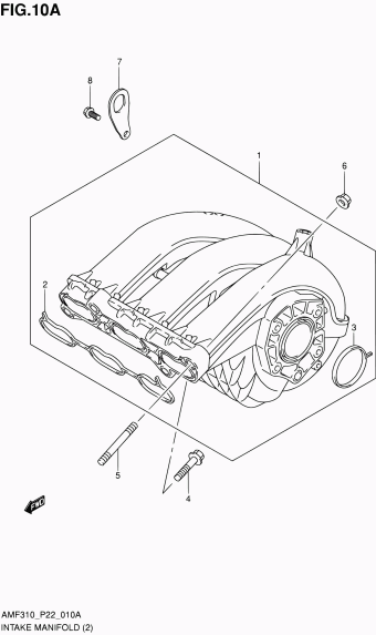 Alto - A-Star/Celerio/800/Fronte/Cultus AMF310 AMF310-2 (E02,E22)